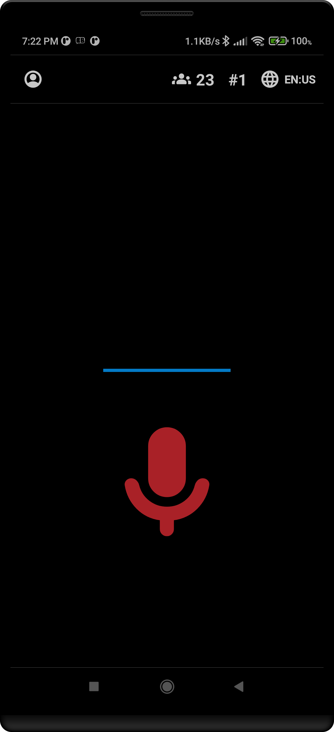 Push-to-talk in action